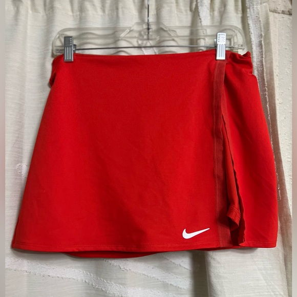 Nike Pants - Nike orange/red athletic mini skort